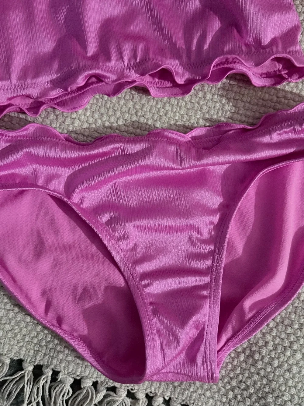 O’rageous Pink Peony Bikini Set Girls 16 NWT Swimsuit